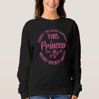 T-Shirt Mädchen Eishockey Diese Prinzessin trägt H Sweatshirt