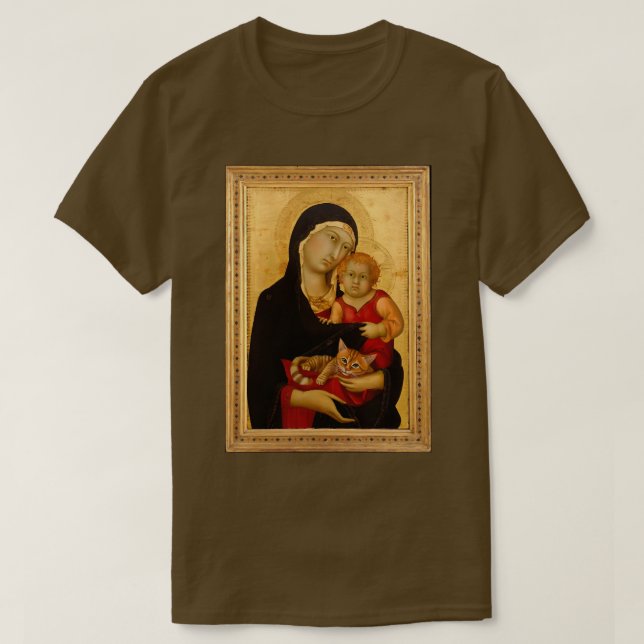 T - Shirt Madonna und Kind (Design vorne)