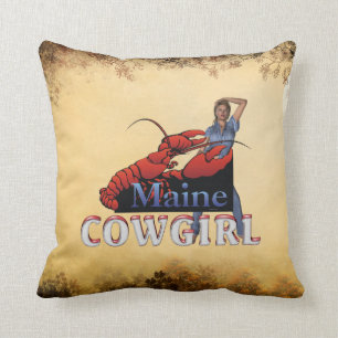 T-SHIRT Maine-Cowgirl Kissen