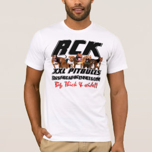 T-SHIRT MANN-' S XXL PITBULL, RCK PITBULLS