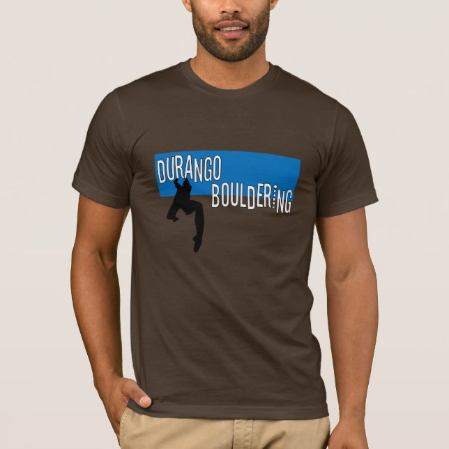 T - Shirt-Männer Durangos Bouldering T-Shirt (Vorderseite)