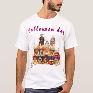 T-Shirt Männer Halloween-Party 