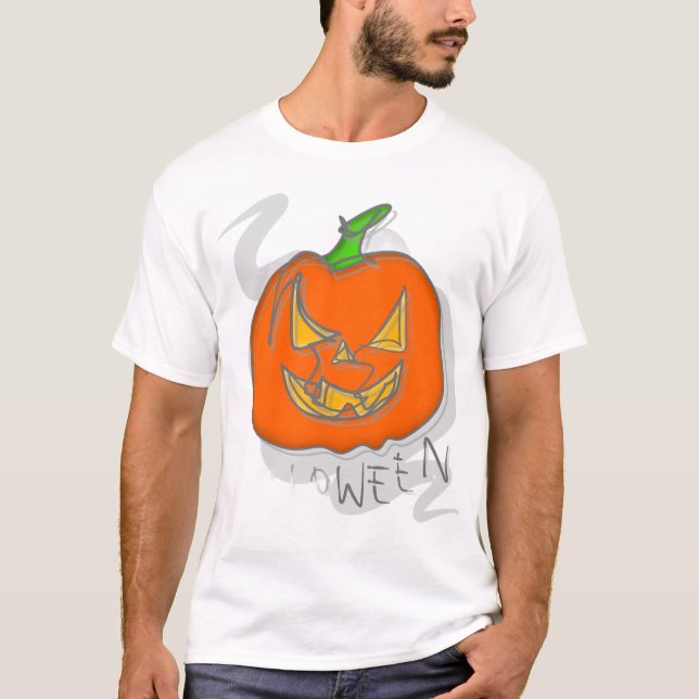 T-Shirt Männer Halloween-Party  (Vorderseite)