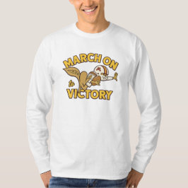 T-Shirt „Marsch zum Sieg“ im Retro-Fußballstil