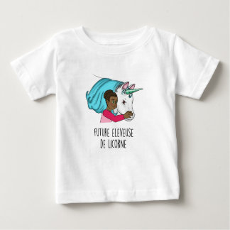 T-shirt MC „Future éleveuse des Einhorns "