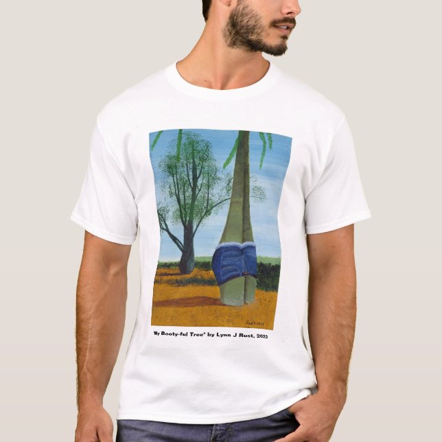 T - Shirt "Mein Hintern voller Baum" (Vorderseite)