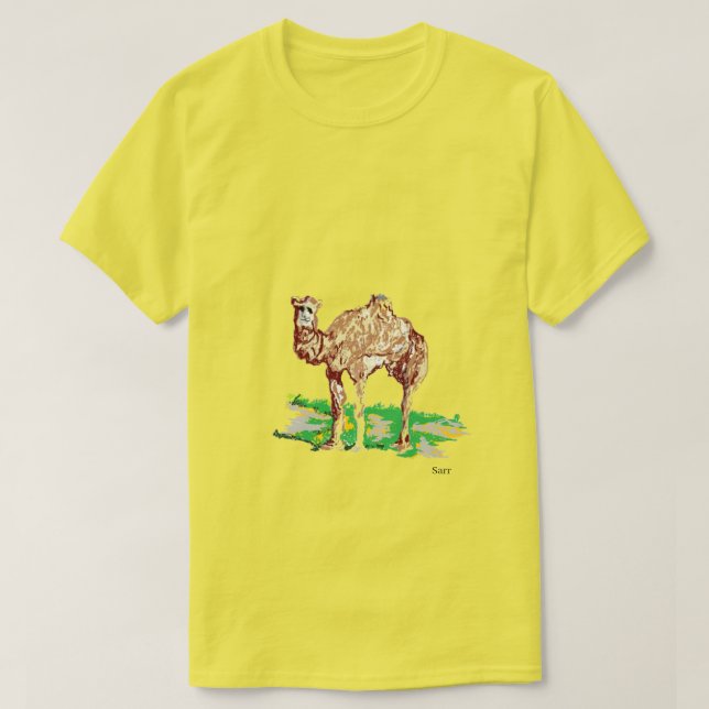 T - Shirt Men's: Camel (Design vorne)