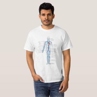 T - Shirt-menschliches Kreislaufsystem der Adern T-Shirt