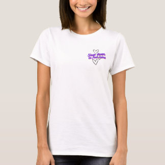 T-shirt met mooie tekst