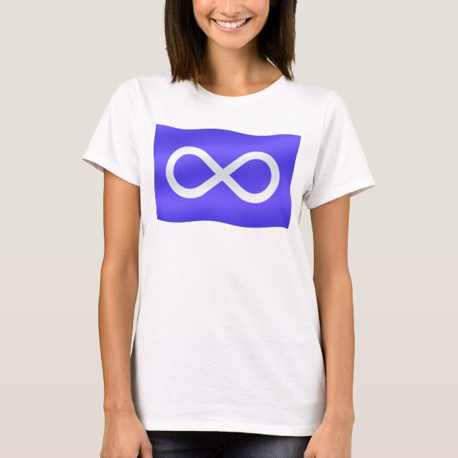 T - Shirt Metis Metis Flag (Vorderseite)