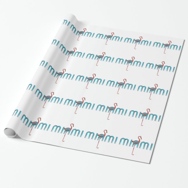 T-SHIRT Miami Geschenkpapier (Ungerollt)