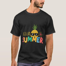 T - Shirt mignon Hello Sunshine, T - Shirt d'été,