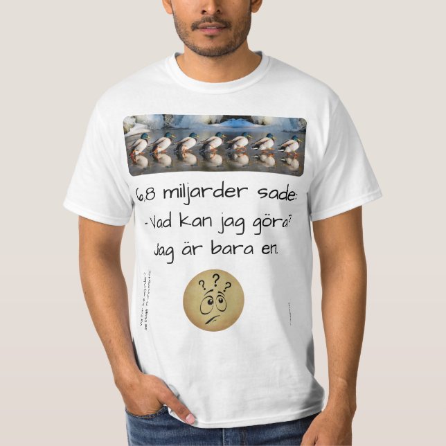 T-shirt — Miljarder (Vorderseite)