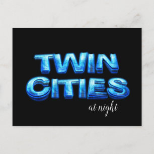 T-SHIRT Minneapolis Postkarte