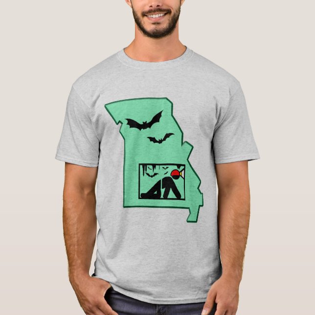 T-Shirt Missouris Caver (Vorderseite)