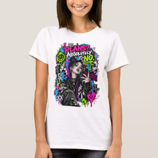 T-Shirt mit absolut keinen Plänen