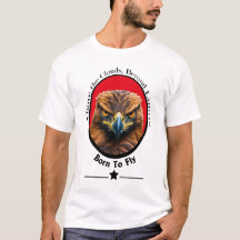 T Shirt mit Adlerdesign