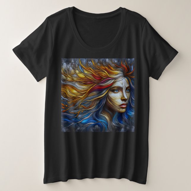 T - Shirt mit Art Expression 18 (Design vorne)