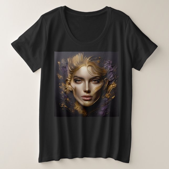 T - Shirt mit Art Expression 19 (Design vorne)
