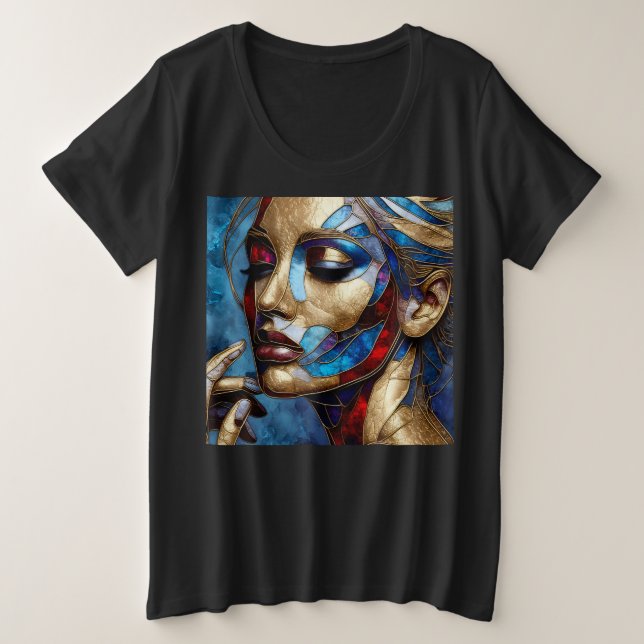 T - Shirt mit Art Expression 37 (Design vorne)