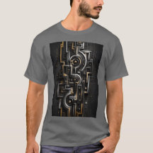 T-Shirt mit atemberaubendem Design: Geometric Nexu