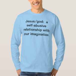 T - Shirt mit atheistischer/agnostischer Aussage