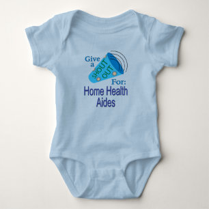 T-Shirt mit Aufdruck für Heimhilfen Baby Strampler