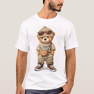T-Shirt mit Babybär darauf.