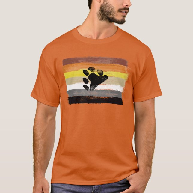 T - Shirt mit Bärenverzierung (Vorderseite)