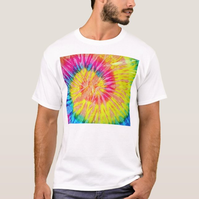 T-Shirt mit Batikdruck (Vorderseite)