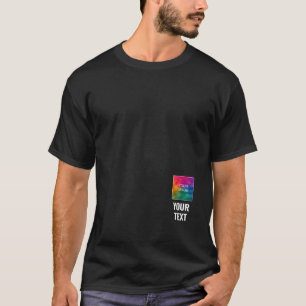 T - Shirt mit beidseitigem Design zum Hinzufügen v