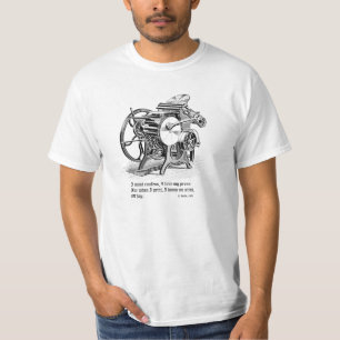 T - Shirt mit Chandler & Price Pressebild