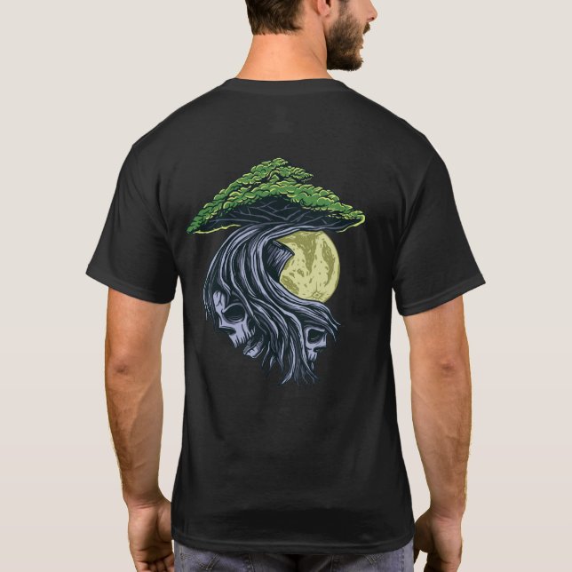T - Shirt mit coolem Design (Rückseite)
