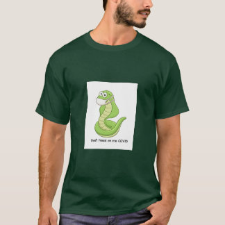 T - Shirt mit Covid-Meldung