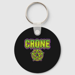 T-Shirt mit Crone-Symbol Schlüsselanhänger