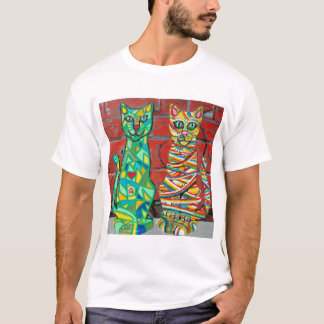 T - Shirt mit Cuby Cats