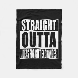 T-Shirt mit dem Aufdruck 'Straight Outta Ideas For Fleecedecke