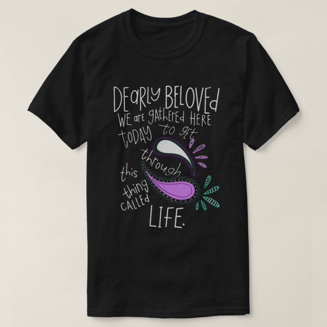 T-Shirt mit dem Spruch 'Get Through This Thing Cal (Design vorne)