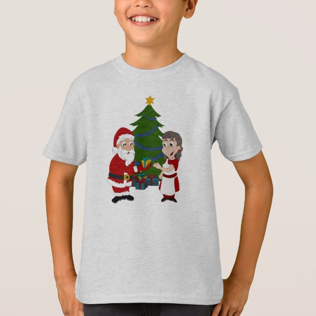 T - Shirt mit den Herren und Claus (Vorderseite)