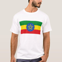 T Shirt mit der Flagge Äthiopiens