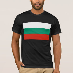 T Shirt mit der Flagge Bulgariens