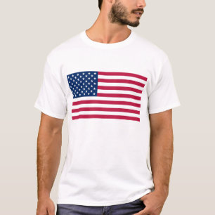 T Shirt mit der Flagge der USA