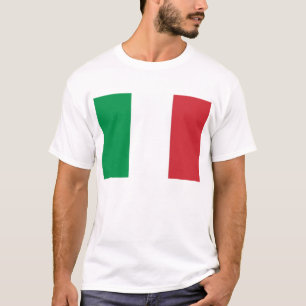 T Shirt mit der Flagge Italiens
