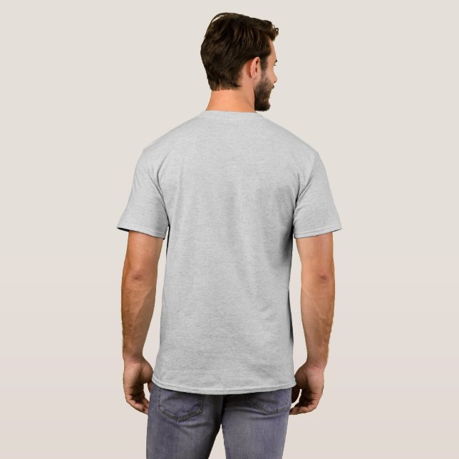 T-Shirt mit Design (Schwarz voll)