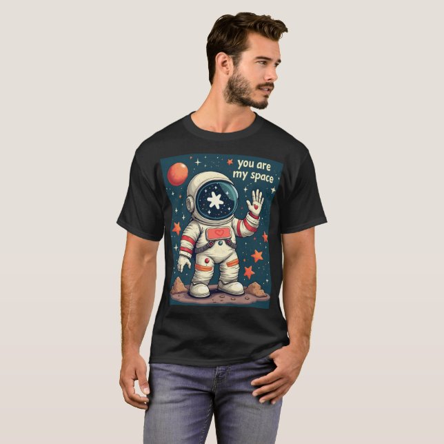 T - Shirt mit Design für den Valentinstag (Vorne ganz)