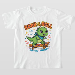 T-Shirt mit Dinosaurier-Design