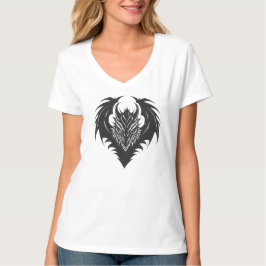 T-Shirt mit Drachen-Symbol
