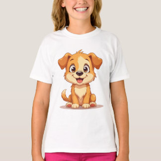T-Shirt mit einem süßen Welpen