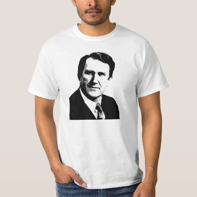 T - Shirt mit Entwurf Malcolm Fraser (Vorderseite)