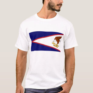 T Shirt mit Flag Amerikanisch-Samoa USA